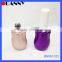 Unique Glass Purple Nail Polish Bottle Packaging,Unique Purple Nail Polish Bottle