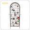 customized floor standing display rack metal wine rack cabinets