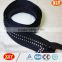 diamond zipper for bag , black tape plastic zipper