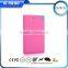 Ultra slim 4000mah power bank credit card with built-in usb cable