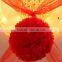2016 the lastest hanging decorative tissue paper flower balls