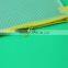 transparent top sealing zipper pvc bag, slide zip lock plastic pvc bag, pvc school pencil case