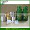 Stock!!!10ml green frosted e-liquid glass bottle with gold/silver aluminium screw cap and tip