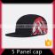 High capability discount 5 panel hat with 100% cotton fabric