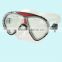 Double Injection Sea Comfortable Diving Mask One-piece Glass Lens