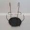 Powder coated metal plant pot holder