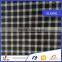 100% cotton high quality flannel plaid shirt fabric