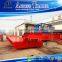 Tri-axle 80 tons detachable gooseneck low bed semi trailer for sale