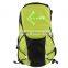 Cycling safety instructions backpack/night ride to light/night ride a warning light