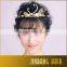 2016 Luxury golden swan pearl headband women wedding hair accessories Headpiece bridal gold crown hair jewelry