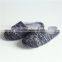 Woman Thicker Knitted Indoor Slipper With Hand Enbroidery Snowflake