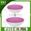 Foldable salad bowl with lid, Colectible Plastic Container, Collapsible Bowl, Collapsible Container