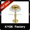 KYOK antique brass magnetic curtain hook, crystal curtain hook