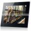 Hot sells 15inch digital photo frame sexy video mp3 free download