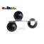 1/8"(3.5mm) Hole Ball Plastic Beads Bell Stopper Cord Ends For Apparel Sportwear Paracord Rope Accessories #FLS192-B