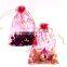 Promotion cheap small glided organic cotton drawstring bag china supplier