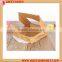 Plain white square cardboard pizza box