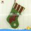 Promotional customized printed cheap christmas decoration sock