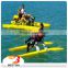 Hot sale sea rides adult water bicycle pedal boats for amusement