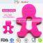 Eco-friendly Fish Shape Silicone Teether for baby /Teething Toy /Baby Animal Teething Toy