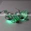 3LEDs WS2811 RGB led pixel module light,3pcs 5050 RGB SMD LEDs,DC12V input,20pcs a String,35MM*35MM,Waterproof IP67