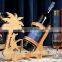 Single Bottle Wine Storage Rack, Christmas Promotional Bamboo Wine Rack