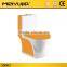 Hot sale bathroom washdown one piece colored toilet M5834