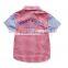 2016 children clothing custom design kids fancy wear shirt