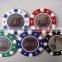 Wholesale ABS metal poker chips logo plastic poker chips cheap custom poker chips