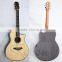 Weifang Rebon 39 Size Cutaway Taylo Real Abalone Inlay Acoustic Guitar