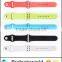 38mm/42mm Colorful Silicone Wrist Strap for Apple Watch ,for Apple Watch Silicone Band with Adaptor