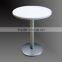 New fashion stylish white acrylic desk artificial marble dining table top