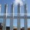 Factory direct temporary wrought galvanzied steel picket fence