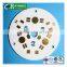 Carbon ink surface alumium white ink led circuit board