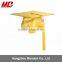 shiny gold Graduation Gowns set For children