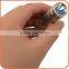 Titanium alloy Q5 mini flashlight 16340 rechargeable battery Waterproof Led Spot Lights