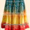 Jaipuri ethnic traditional belly dance Tie & Dye cotton skirts / Jaipuri bandhani work 100% cotton skirts