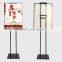 Metal Advertising POP Display Easel Stand