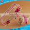 plastic zipper PVC cosmetic bag