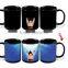 creative hot-selling promotional 300-400ml cartoon temperature color changing heat sensitive magic ceramic gift mug