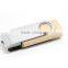 4GB / 8GB / 16GB Swivel Wooden USB Flash Drive With Logo Custom