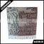 A209-B Letter Scarves Polyester Scarf Jacquard Style
