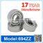 694 ZZ RS Miniature Ball Bearing Deep Groove Ball Bearing