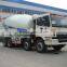 8 cubic meters concrete mixer pump truck semi trailer