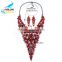 Women fashion necklace earring jewelry set 2016