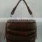 Wax fabric new style cheap shoulder and tote handbag from China manufacturer for African wax fabric handbag