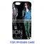 water transfer printing & UV printing, custom design phone case for iphone 6