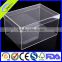 Stackable plastic acrylic gift box pc clear lid