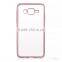 Luxury electroplate clear case for samsung galaxy j5,For samsung galaxy j5 case