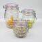 Hot Sale 3 sizes Airtight Glass Locking Jar with Silicon Ring
